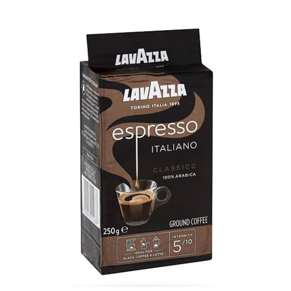 قهوه لاوازا اسپرسو LAVAZZA espresso italiano حجم 250 گرم