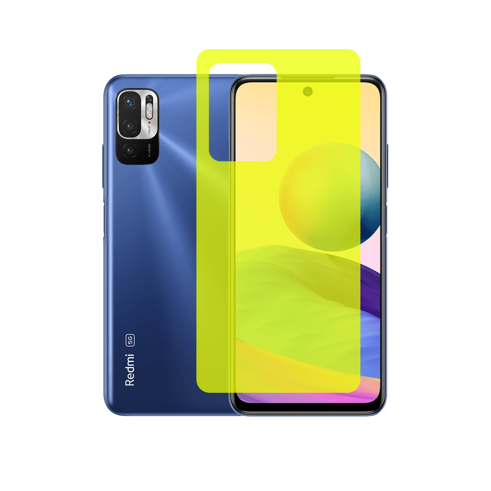 برچسب پشت گوشی شیائومی Xiaomi Redmi Note 10 | محافظ پشت شفاف و نازک