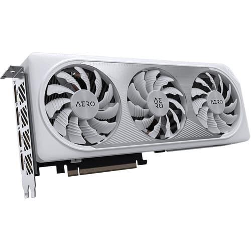 کارت گرافیک گیگابایت مدل GeForce RTX 4060 Ti AERO OC 8G سفید — تصویر ۲