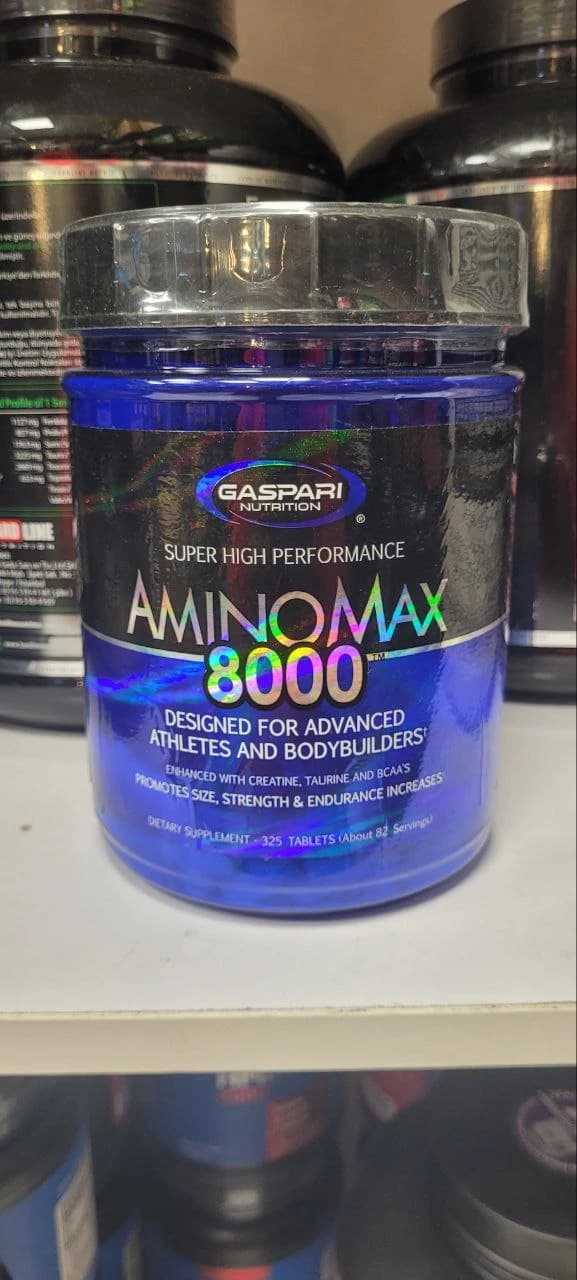 آمینو مکس ۸۰۰۰ گاسپاری نوتریشن ۳۲۵ عددی | Gaspari Nutrition AminoMax 8000 – 325 Tablets