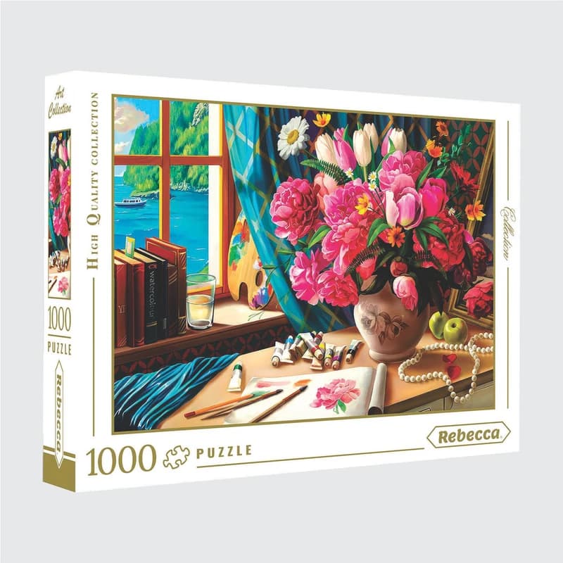 پازل 1000 تکه ربکا مدل رایحه هنر کد B22087