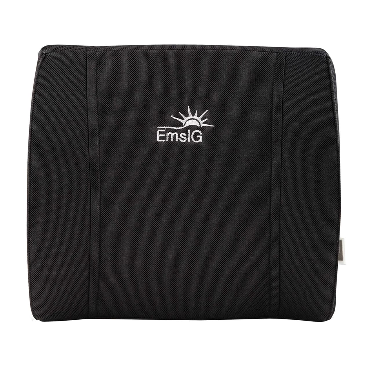 بالش پشت کمر EmsiG مدل MF10 – مشکی (گارانتی 24 ماهه طلایی)