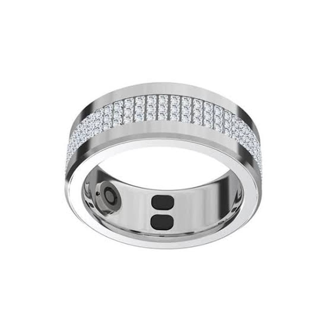 حلقه هوشمند Porodo مدل Jewels PD-SLRT9-SL – نقره ای (گارانتی 6 ماهه شرکتی) — تصویر ۲