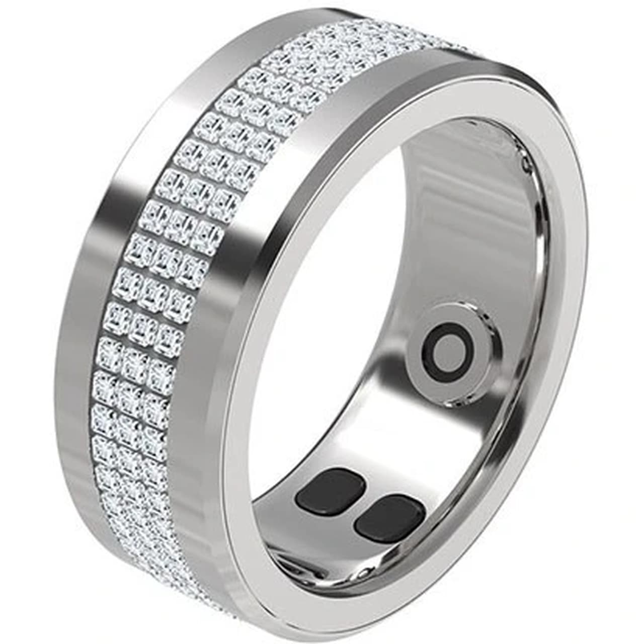 حلقه هوشمند Porodo مدل Jewels PD-SLRT9-SL – نقره ای (گارانتی 6 ماهه شرکتی)