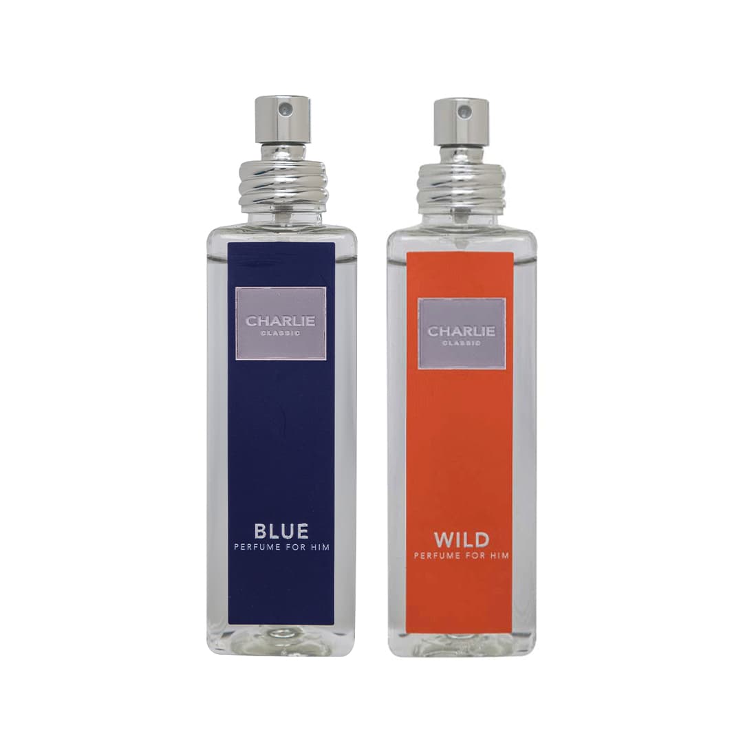 عطر چارلی رایحه وایلد و بلو حجم 100 میلی‌لیتر مجموعه 2 عددی