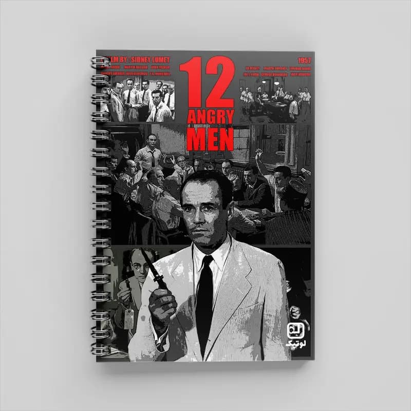 دفتر 80 برگ سینمایی طرح Angry Men 12 – کد DC289