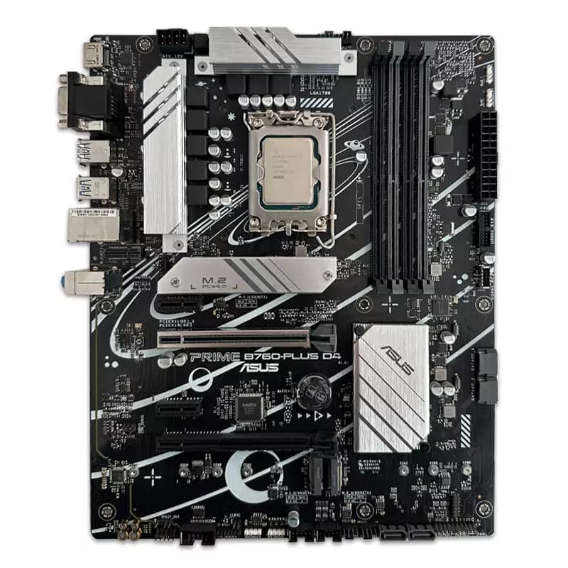 باندل مادربرد Asus Prime B760 Plus DDR4 + I7 13700K استوک در حد نو
