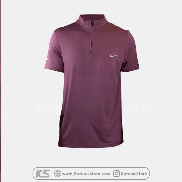 تی شرت استرج آستین کوتاه نایک (3014) — تصویر ۲