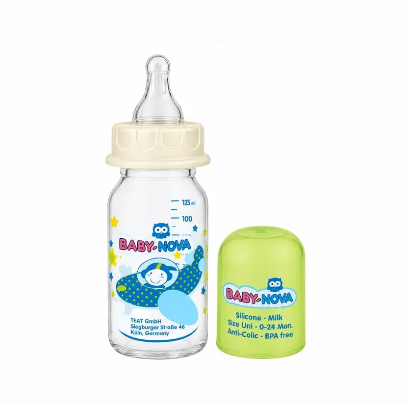 شیشه شیر ارتودنسی و آنتی کولیک مدل 44605 ظرفیت 125 میلی لیتر — تصویر ۳