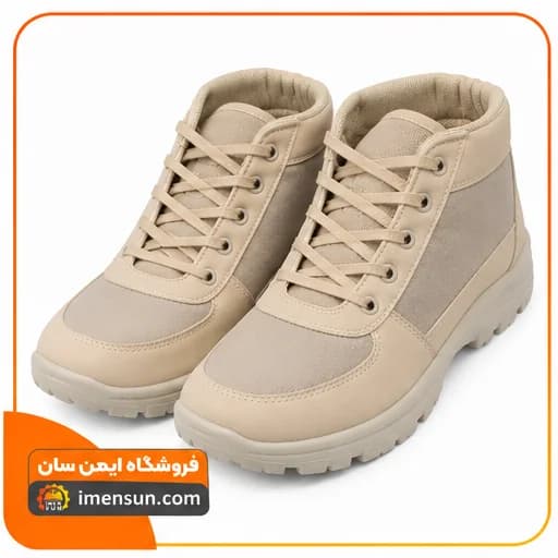 کتونی کار مدل دماوند( رنگ کرم سیر)