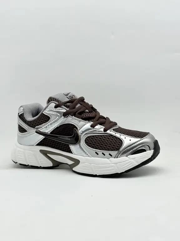 کفش نایک وی فایو زنانه قهوه ای خاکستری women’s nike V5 shoes brown grey — تصویر ۲