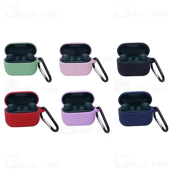 کاور محافظ سیلیکونی هندزفری کیو سی وای Xiaomi QCY T10 / T11 Earphone Silicone Case دارای قلاب آویز — تصویر ۶