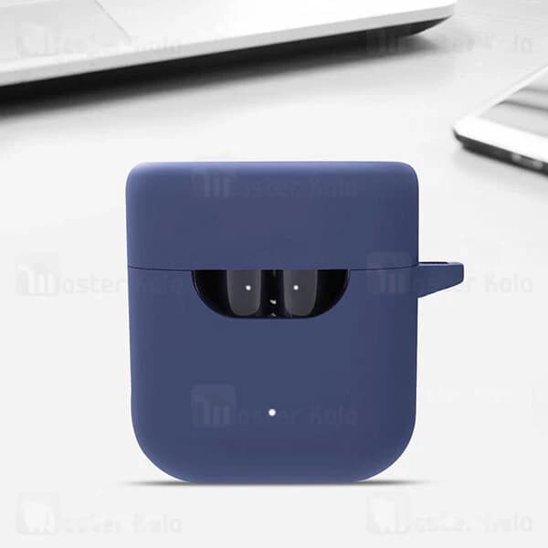 کاور محافظ سیلیکونی هندزفری کیو سی وای Xiaomi QCY T12 / T12S Earphone Silicone Case دارای قلاب آویز — تصویر ۴