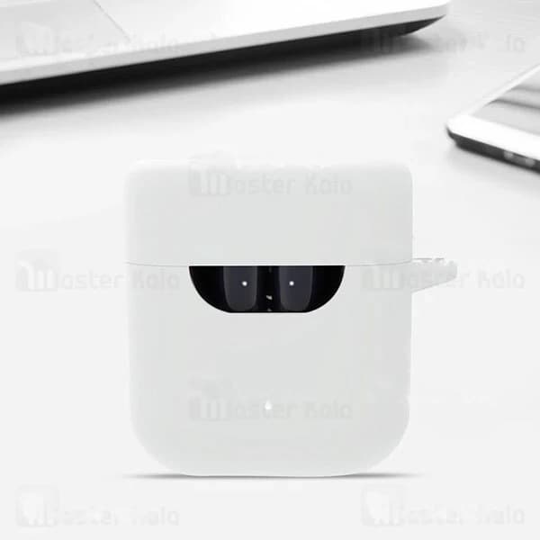 کاور محافظ سیلیکونی هندزفری کیو سی وای Xiaomi QCY T12 / T12S Earphone Silicone Case دارای قلاب آویز — تصویر ۶
