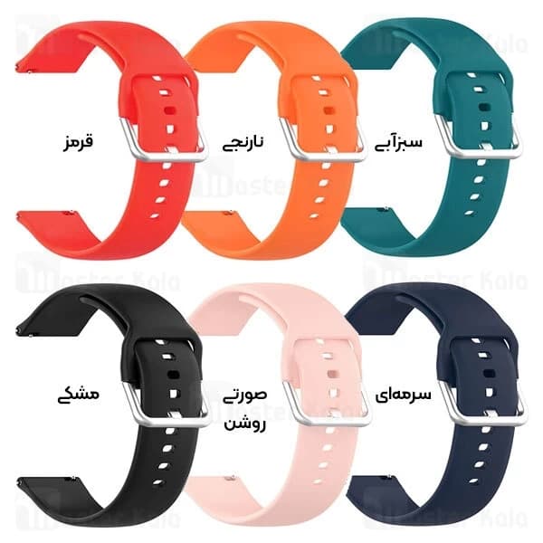 بند سیلیکونی ساعت هوشمند هواوی Huawei Watch GT2 / GT2 Pro Strap Silicone Band — تصویر ۲