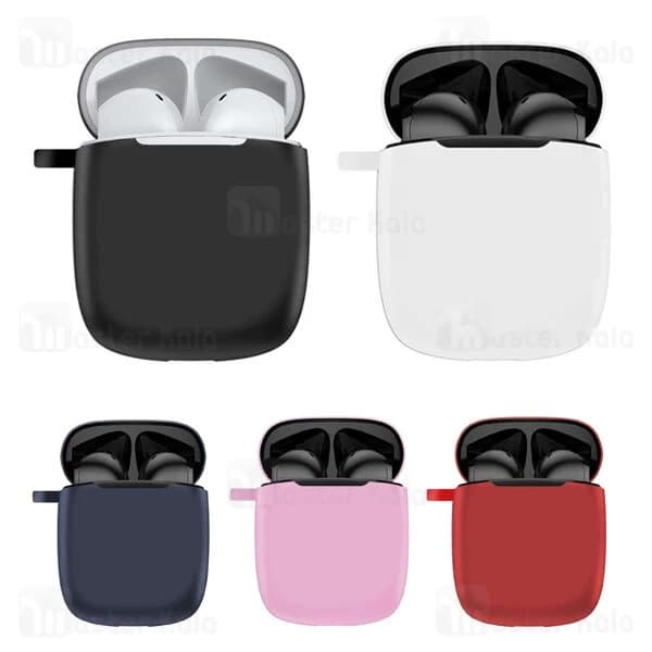 کاور محافظ سیلیکونی هندزفری بیسوس Baseus W04 / W04 Pro Earphone Silicone Case