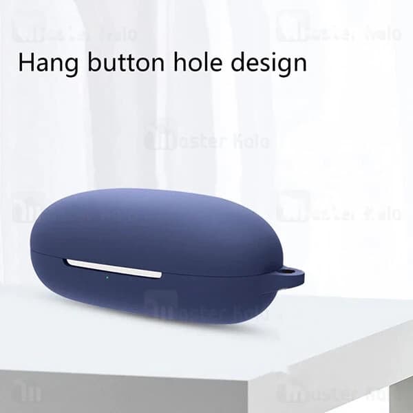 کاور محافظ سیلیکونی هندزفری شیائومی Xiaomi 1More Comfobuds Pro Earphone Silicone Case با قلاب آویز — تصویر ۸