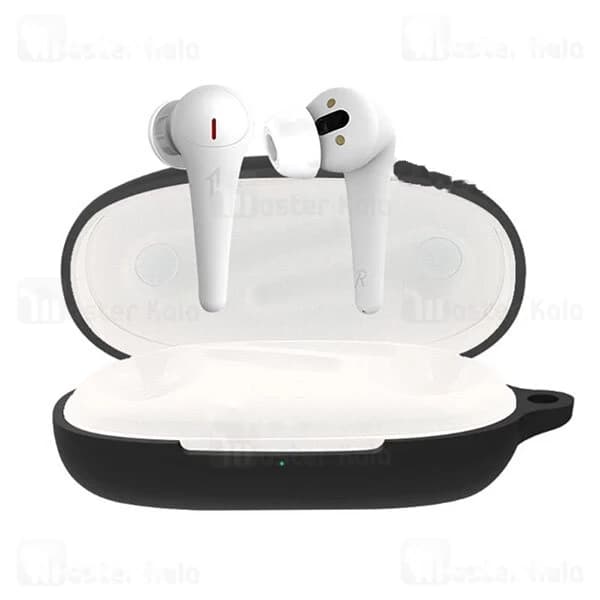 کاور محافظ سیلیکونی هندزفری شیائومی Xiaomi 1More Comfobuds Pro Earphone Silicone Case با قلاب آویز — تصویر ۷
