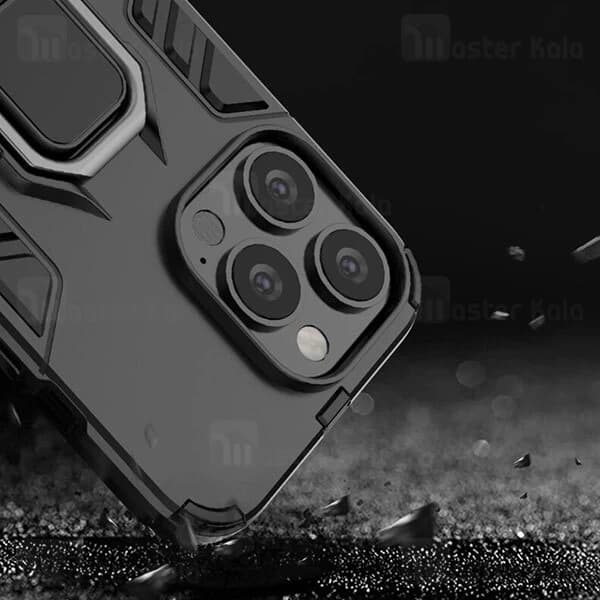 گارد ضد ضربه انگشتی آیفون Apple iPhone 13 Pro KEYSION ShockProof Armor Ring — تصویر ۵