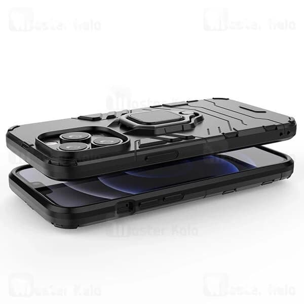 گارد ضد ضربه انگشتی آیفون Apple iPhone 13 Pro Max KEYSION ShockProof Armor Ring — تصویر ۲