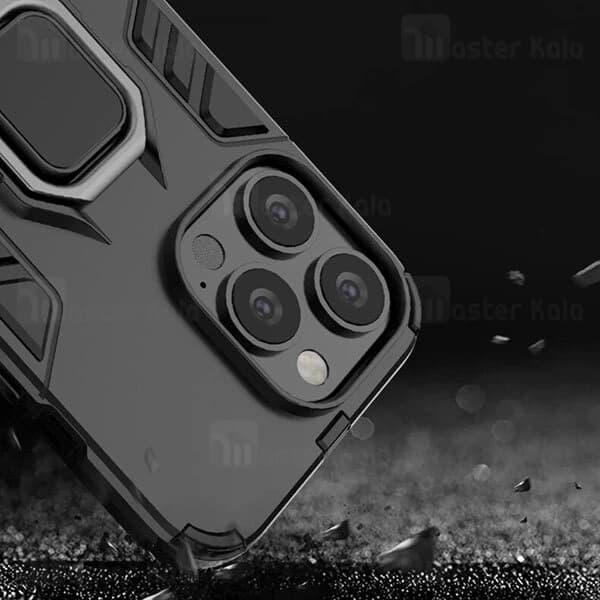 گارد ضد ضربه انگشتی آیفون Apple iPhone 13 Pro Max KEYSION ShockProof Armor Ring — تصویر ۷