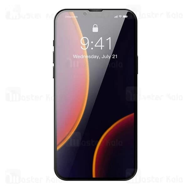 پک 2تایی گلس حریم شخصی تمام صفحه آیفون Apple iPhone 13 Mini Baseus Anti-Spy Glass Film SGBL020602 — تصویر ۷
