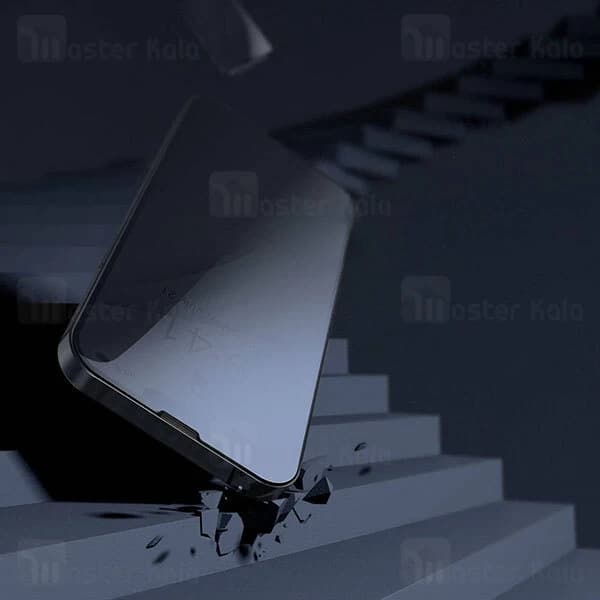 پک 2تایی گلس حریم شخصی تمام صفحه آیفون Apple iPhone 13 Mini Baseus Anti-Spy Glass Film SGBL020602 — تصویر ۳
