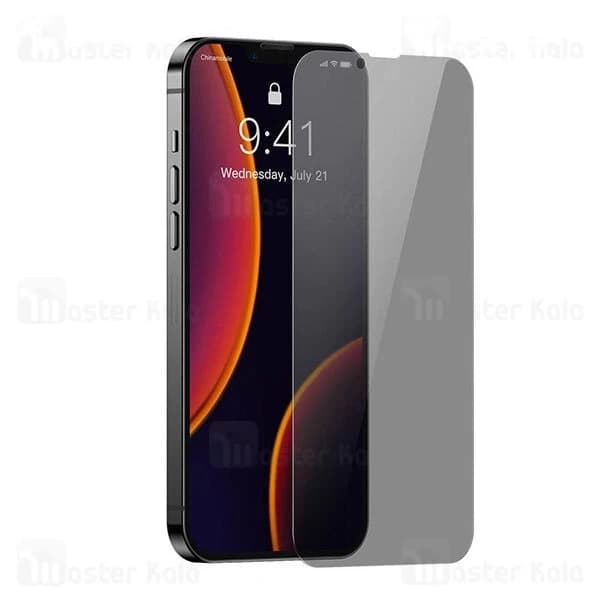 پک 2تایی گلس حریم شخصی تمام صفحه آیفون Apple iPhone 13 Mini Baseus Anti-Spy Glass Film SGBL020602 — تصویر ۸