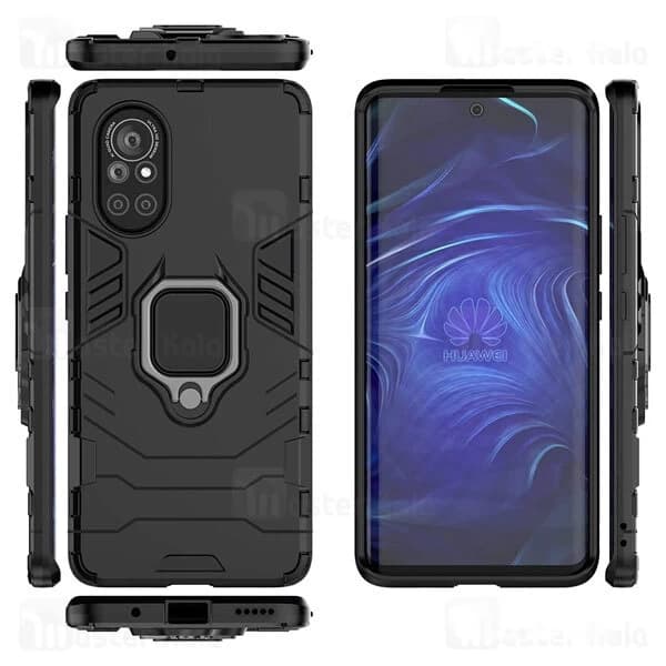 گارد ضد ضربه انگشتی هواوی Huawei Nova 8 / Nova 8 5G Black Panther KEYSION ShockProof Armor Ring — تصویر ۲