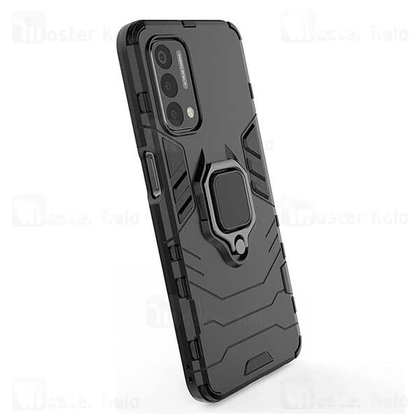 گارد ضد ضربه انگشتی OnePlus Nord N200 5G / Oppo A93 5G Black Panther KEYSION ShockProof Armor Ring — تصویر ۳