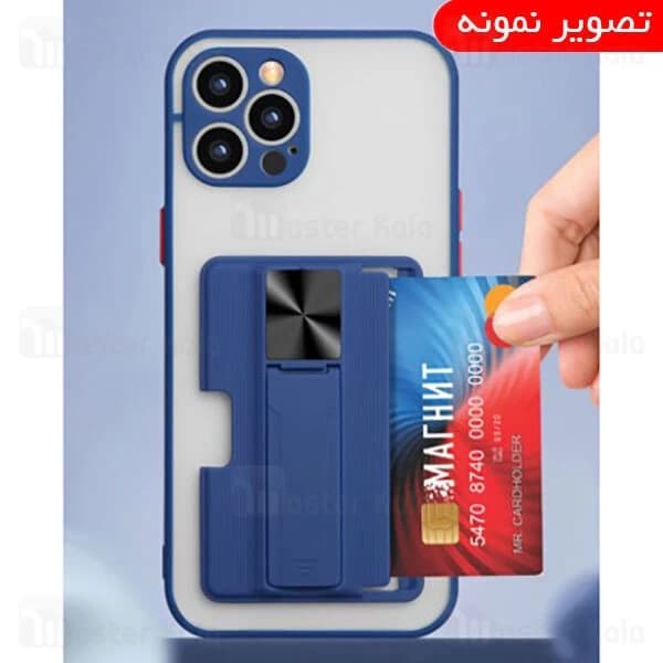 قاب محافظ آیفون Apple iPhone 13 Pro Durable Case + جاکارتی و استند — تصویر ۴