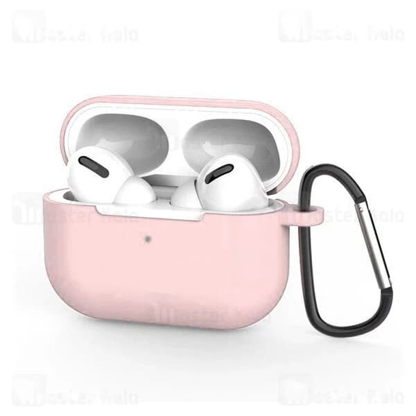 کاور محافظ سیلیکونی هندزفری اپل Apple AirPods 3 Silicone Case دارای قلاب آویز — تصویر ۴
