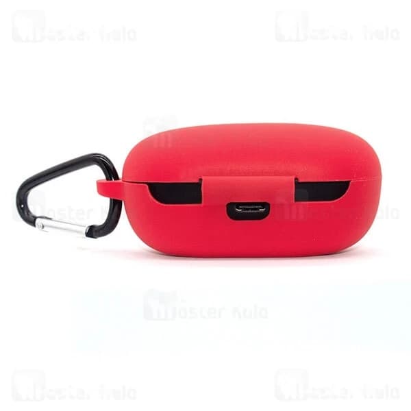 کاور محافظ سیلیکونی هندزفری کیو سی وای Xiaomi QCY T17s / T17 دارای قلاب آویز — تصویر ۵