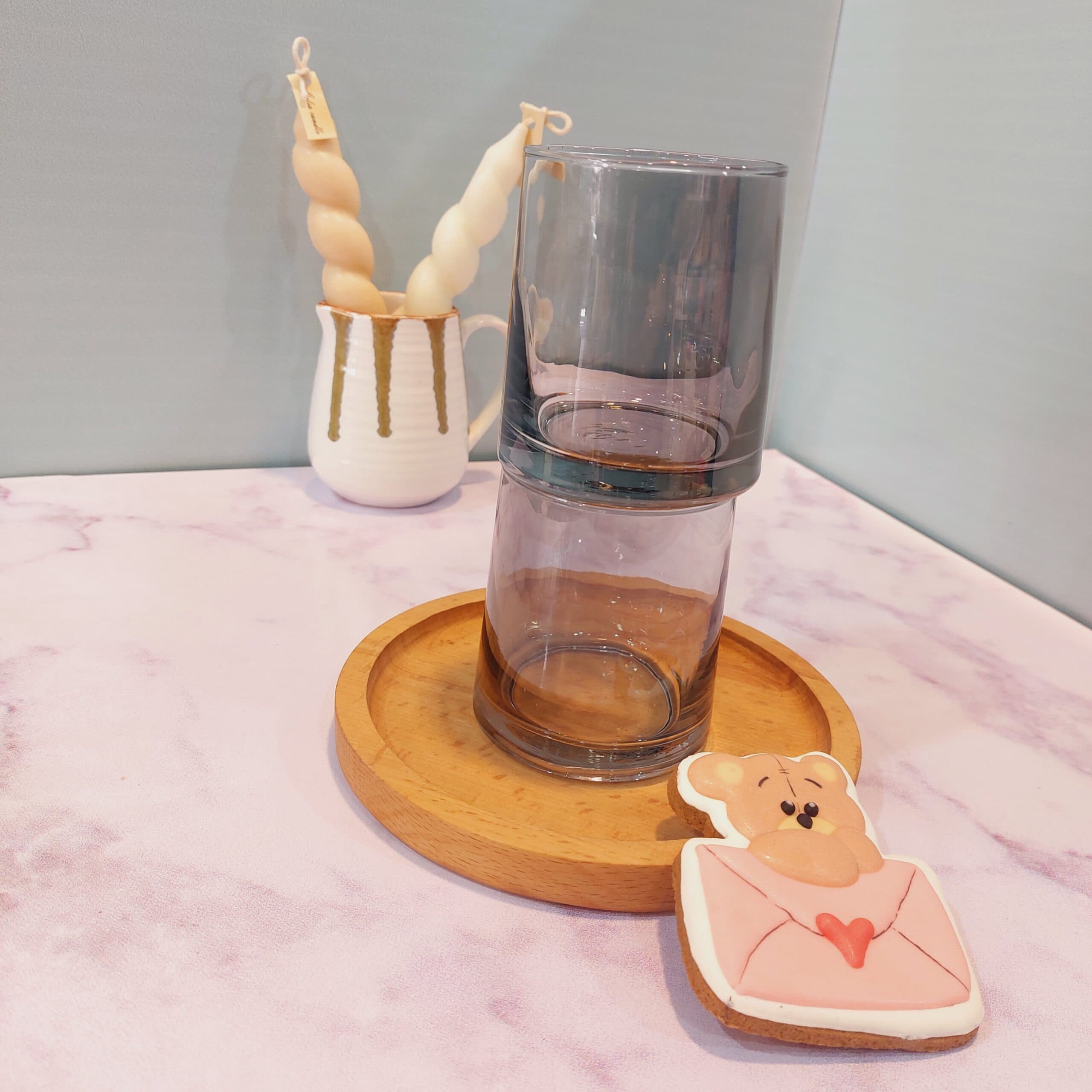 ماگ شیشه ای دودی