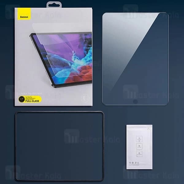 محافظ صفحه شیشه ای تمام صفحه بیسوس Apple iPad mini 4 / 5 Baseus 0.3mm Full Tempered Glass SGBL020902 — تصویر ۸