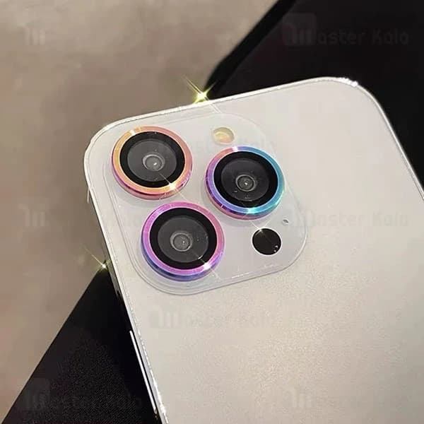 پک 3تایی محافظ لنز فلزی دوربین آیفون Apple iPhone 12 Pro / 11 Pro / 11 Pro Max Metal Ring Lens — تصویر ۶