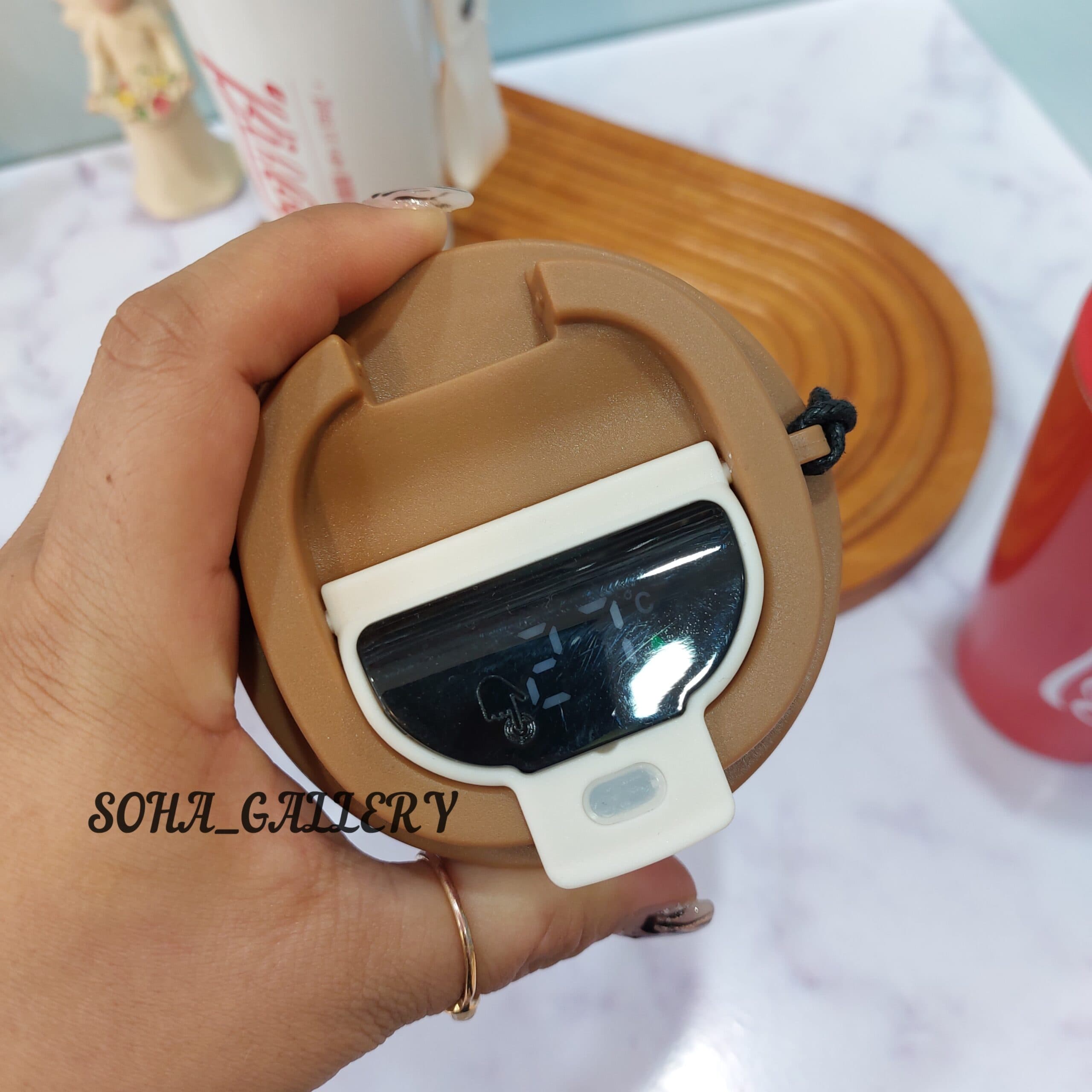 تراول ماگ دماسنج دار کوکا کولا — تصویر ۳