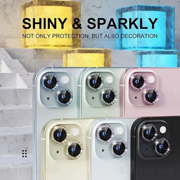 پک 3تایی محافظ لنز فلزی دوربین آیفون iPhone 13 Pro / iPhone 13 Pro Max Metal Ring Lens Protector — تصویر ۷