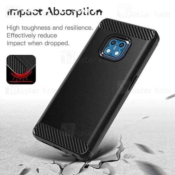 قاب فیبر کربنی نوکیا Nokia XR20 Rugged Armor Fiber Carbon — تصویر ۶