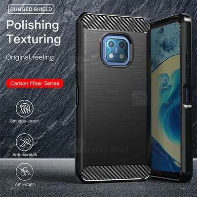 قاب فیبر کربنی نوکیا Nokia XR20 Rugged Armor Fiber Carbon — تصویر ۷