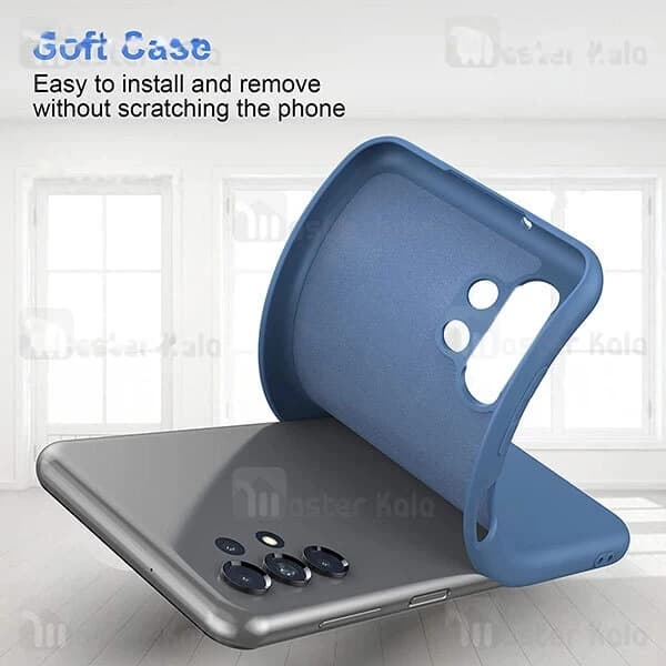 قاب سیلیکونی سامسونگ Samsung Galaxy A13 4G Silicone TPU Case — تصویر ۳