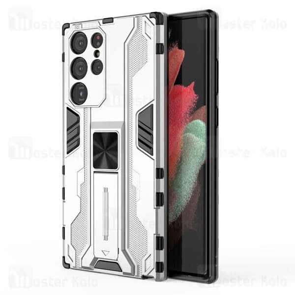 گارد ضد ضربه استند دار سامسونگ Samsung Galaxy S22 Ultra 5G SuperSonic Shockproof Protective Case — تصویر ۷