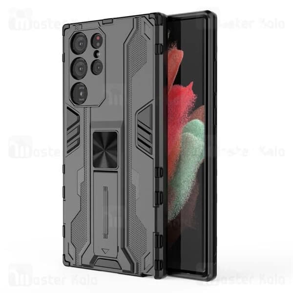 گارد ضد ضربه استند دار سامسونگ Samsung Galaxy S22 Ultra 5G SuperSonic Shockproof Protective Case — تصویر ۳