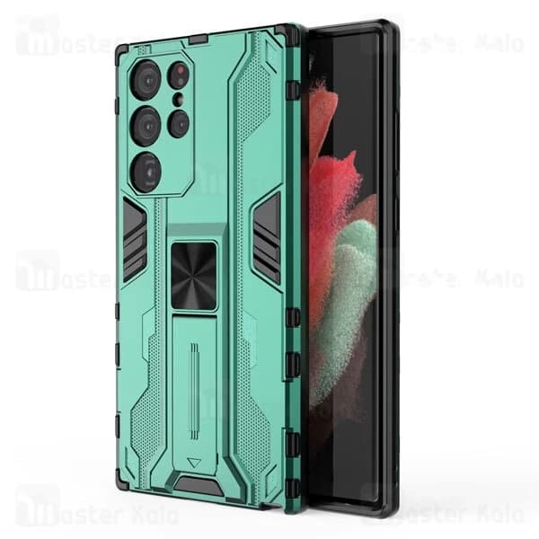 گارد ضد ضربه استند دار سامسونگ Samsung Galaxy S22 Ultra 5G SuperSonic Shockproof Protective Case — تصویر ۴
