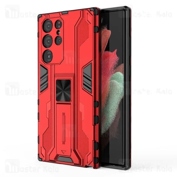 گارد ضد ضربه استند دار سامسونگ Samsung Galaxy S22 Ultra 5G SuperSonic Shockproof Protective Case — تصویر ۵