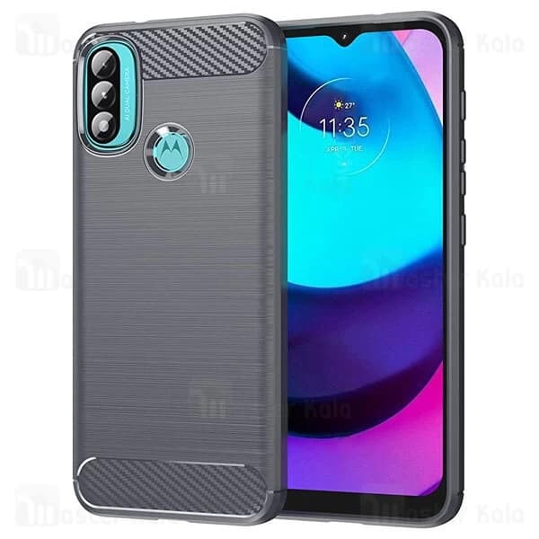 قاب فیبر کربنی موتورولا Motorola Moto E40 Rugged Armor Fiber Carbon — تصویر ۳
