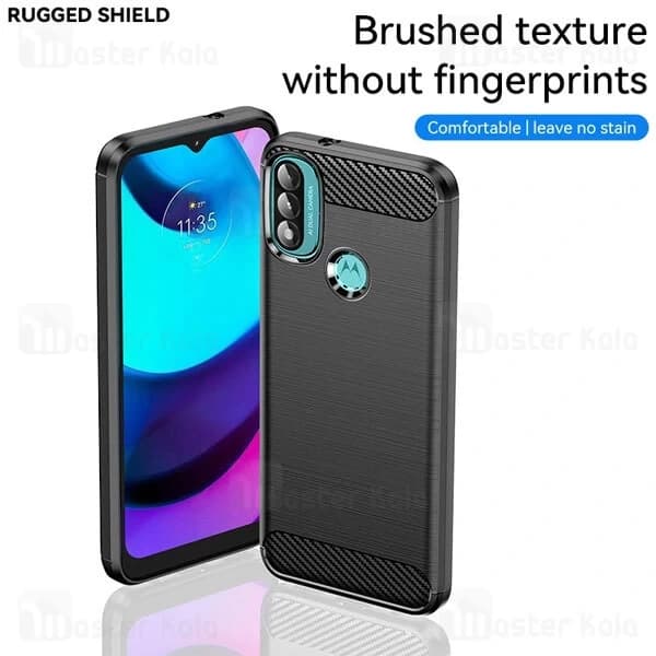 قاب فیبر کربنی موتورولا Motorola Moto E40 Rugged Armor Fiber Carbon — تصویر ۷