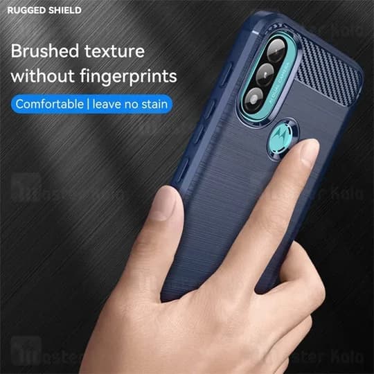 قاب فیبر کربنی موتورولا Motorola Moto E40 Rugged Armor Fiber Carbon — تصویر ۶