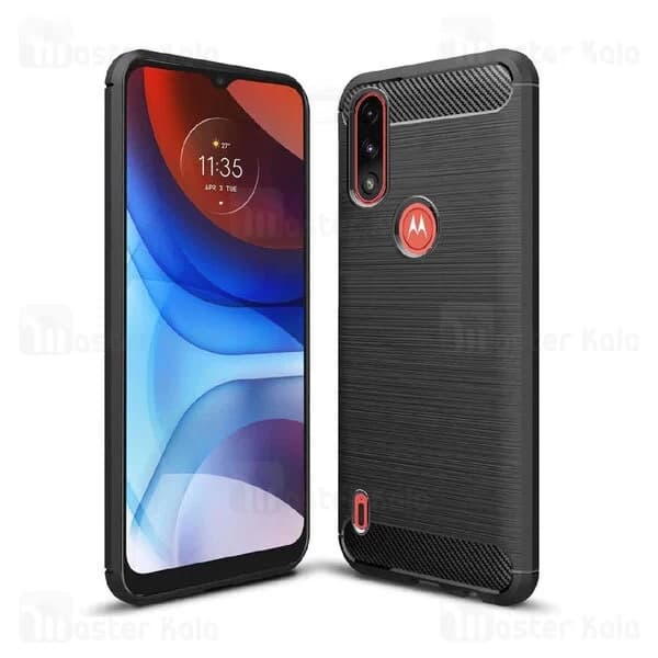 قاب فیبر کربنی موتورولا Motorola Moto E7i Power Rugged Armor Fiber Carbon — تصویر ۸