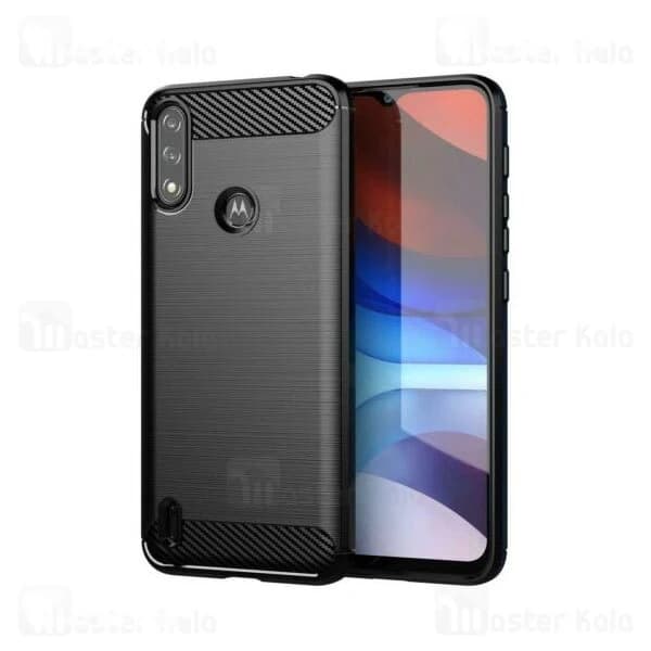 قاب فیبر کربنی موتورولا Motorola Moto E7i Power Rugged Armor Fiber Carbon — تصویر ۲